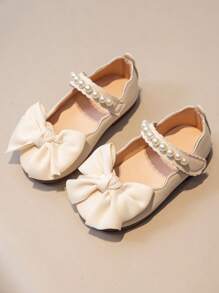 Children's Flat Shoes Girls' Shoes Princess Cute Leather Shoes