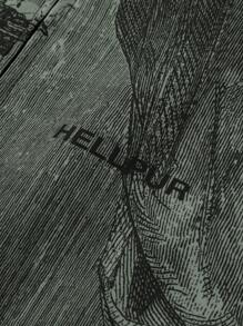 Manfinity Roghcode Digital Bedruckte Jacke Für Männer