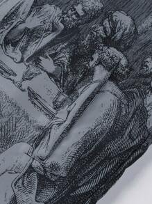 Manfinity LEGND Men's Digital Print Jacket - Dark Grey - View 7