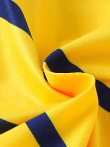 Dziecko Chłopaka W paski Codzienny Koszulka polo Z Krótkie rękawy