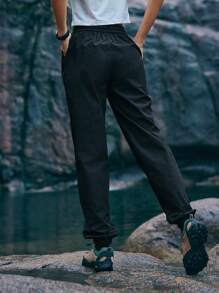 In My Nature In My Nature Women's Letter Pattern Waterproof Outdoor Cargo Pants With Pockets Hiking Women Clothes