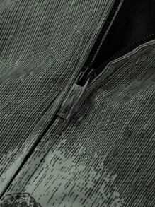 Manfinity Roghcode Digital Bedruckte Jacke Für Männer