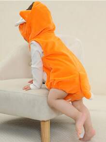 Body sin mangas para niños con estampado de zorro lindo - Multicolor - Ver 2