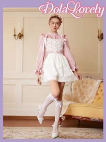 Dola Lovely 女士時尚百搭高跟鞋 - 白色 - 查看 3