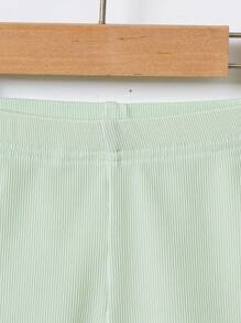 5入組寶寶女孩可愛舒適的多色緊身褲，適合春夏日常穿著、運動、休閒，完美適用於室內外活動 - 彩色 - 查看 6