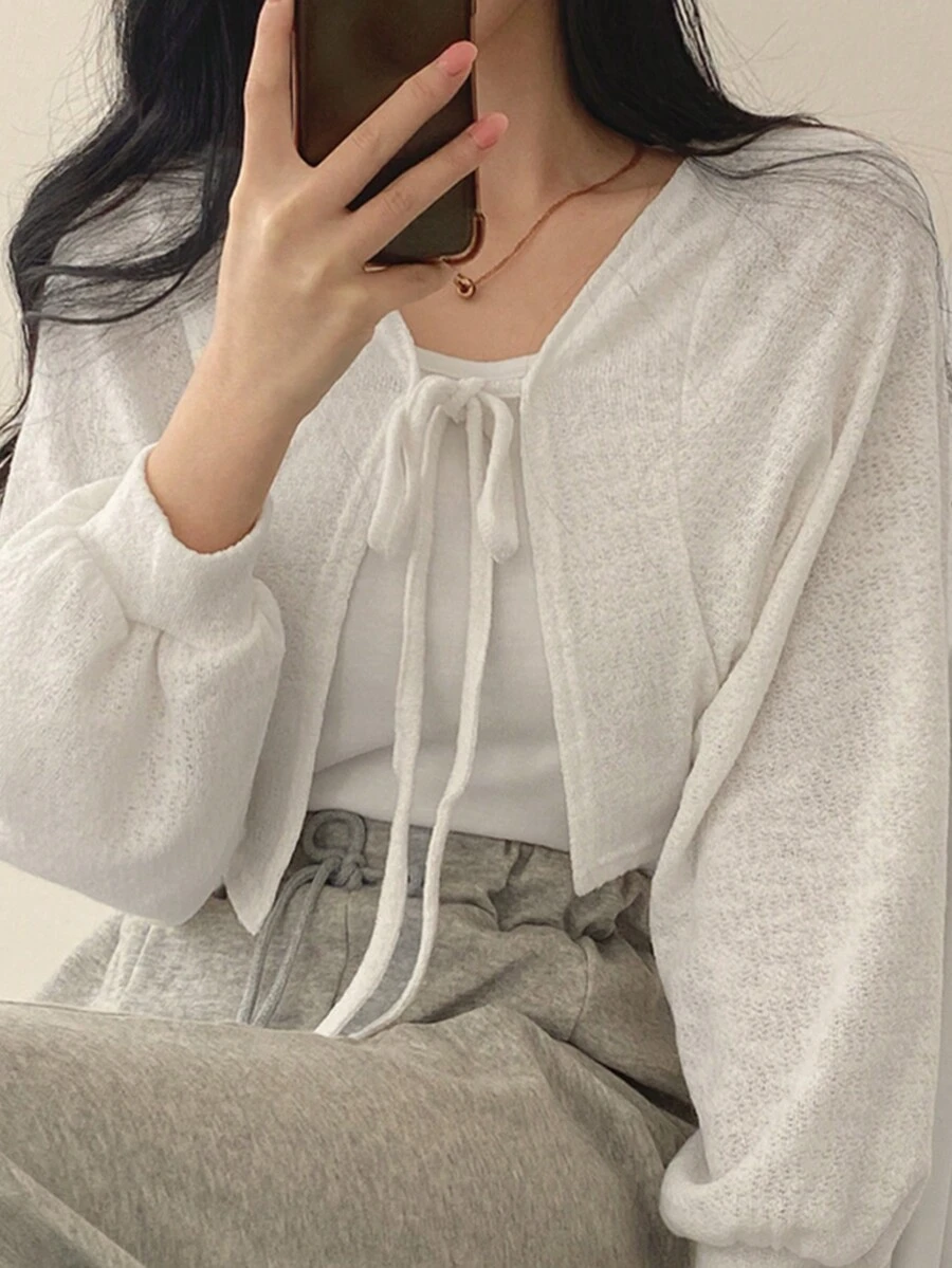 女士休闲长袖自系 T 恤，春夏