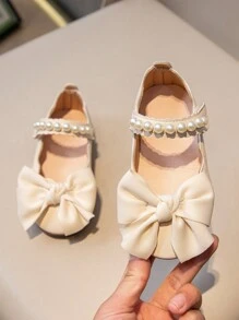 Children's Flat Shoes Girls' Shoes Princess Cute Leather Shoes