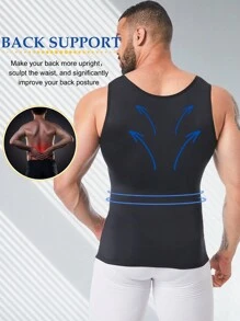 Men's Athletic Shark Skin Compression Tank Top