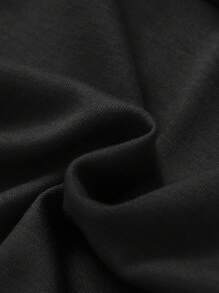 SHEIN Mädchen Herz Bedrucktes Rundhals Rüschenärmel Sommer Kleid