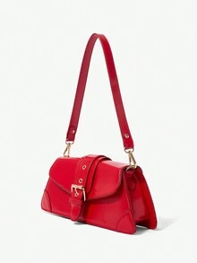 BizChic Women Shoulder Bag, Work Bag, Red Bag - Burgundy - View 6