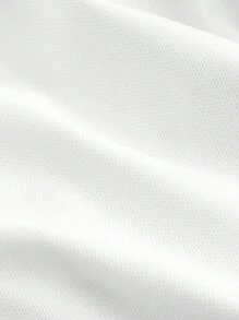 SHEIN MOD Romantic Flower Applique Strapless Top In Sweet White For Spring, Summer, Vacation & Date - White - View 4