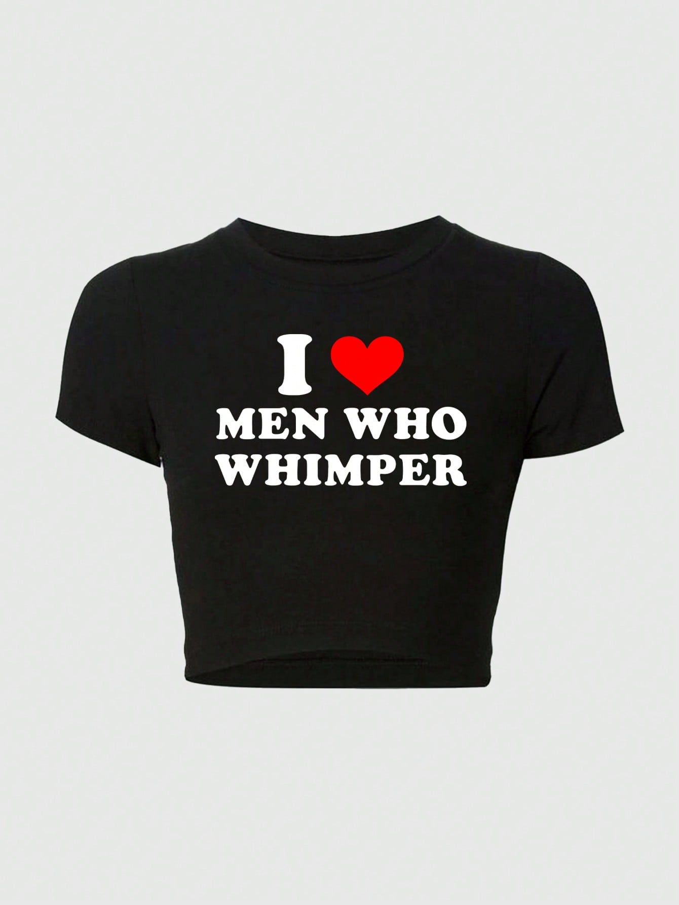 Tシャツ・カットソー [MIM the wardrobe] Hello World LOVE Crop T-shirt(2 COLOR) 1710468531cd4366e85780dcdd80eb