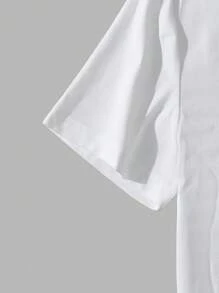 INAWLY 女士卡通字母印花短袖 T 恤 4 件套 图案 T 恤 女式上衣