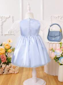 Fashionable Baby Girl Photography Dress For Performances - Blue - View 2