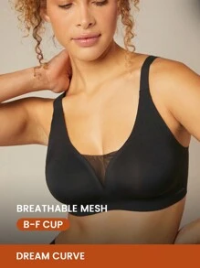 LUVLETTE Midsummer Luv Plunge Bralet - Black - View 2