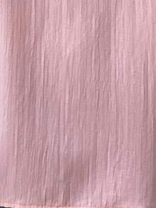 SHEIN Holidaya Textured Chất vải Áo len Mở Giải trí Kỳ nghỉ Áo khoác - Hồng - Xem 7