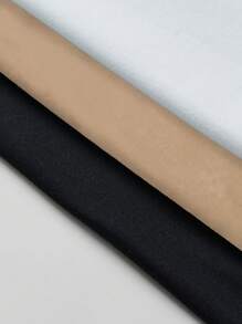 SHEIN Unity 女士實色短袖連身衣，適用於春夏 - 彩色 - 查看 5