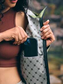 In My Nature Women Waterproof Outdoor Camping Hiking Travel Commute Hooded Windbreaker - Green - View 7