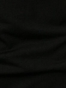 Manfinity Mode Men's Color-Contrast Stripe Short Sleeve Polo Shirt - Black - View 5