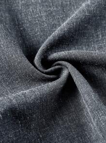 AKNOTIC Business Casual Veste de costume d"affaires en lin tissé pour hommes à bouton unique (Gilet intérieur non inclus)