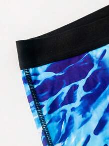 Men's Shark 3d Digital Printed Boxer Briefs (3pcs Combination) - Multicolor - View 3