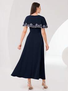 Modelyn 女士阿拉伯風格優雅連衣裙