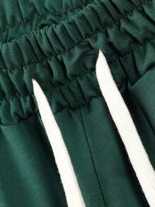 6pcs Men's Colorful Sports & Casual Beach Shorts, Summer New Classic Retro Minimalist Solid Color Drawstring Elastic Waist With Pockets - Multicolor - View 6
