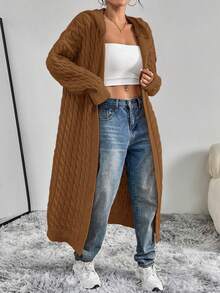 SHEIN Unity Fashionable Long Cardigan