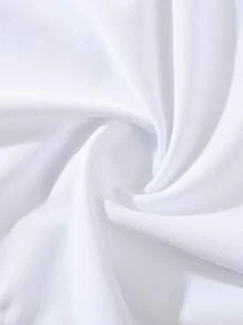 Women's Casual White Boyshorts With Contrast Lace Detail Medium Stretch Fabric Underwear - White - View 8