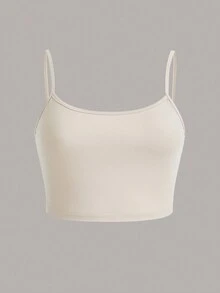 Comfortcana 4pcs Plus Size Women Solid Color Casual Versatile Daily Wear Camisole Tops Women Multipack Tops Women Cami Tops For Women Cami Tops - Multicolor - View 5
