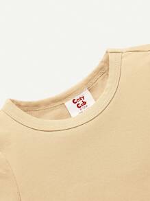 Cozy Pixies 2 Juegos De Set De Pijama Para Bebé Niña, Incluye Una Camiseta De Manga Corta Con Cuello Redondo Y Pantalones Ajustados Con Pies