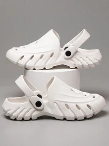 Giày Eva Hollow Out Nữ, Mùa Hè 2024 Mới Có Thể Mang Theo Hai Kiểu - trắng - Xem 3