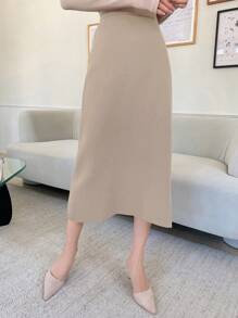 DAZY 女士優雅長a字裙