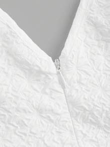 Vintamour Phong cách cổ điển Đảo kỳ nghỉ mùa xuân hè Halter cổ xếp li Sundress trang phục mùa xuân quần áo mùa hè váy dài váy dài màu trắng - trắng - Xem 9