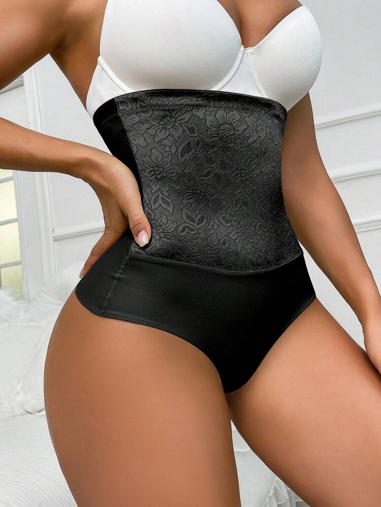 2pcs/Pack Casual High Waist Triangle G-String Shapewear