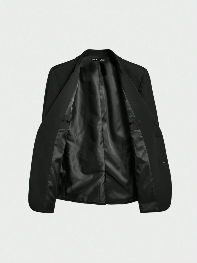 Easy Care Wedding Woven Casual Blazer, For Fall Winter