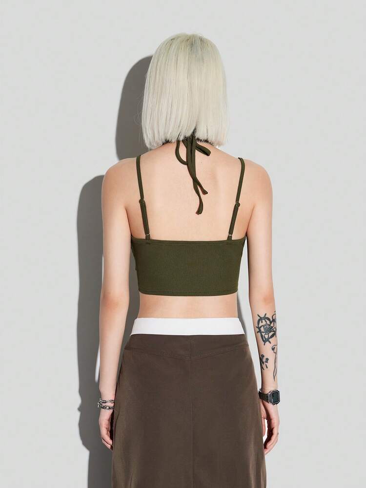 Women's Deconstructed 2 In 1 Camisole For Summer Top