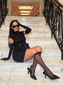 CUCCOO SZL Woman Shoes Fashion High Heel Shoes Wedding Shoes For Summer Graduation Heels Prom Heels Vacation Shoes Summer Spring Shoes Spring Break Easter - Black - View 2