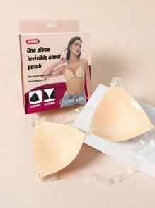 2入組/袋內衣配件乳貼 - 杏色 - 查看 5