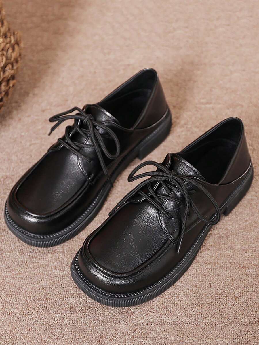 Giày bệt dành cho thanh thiếu niên, Giày thời trang dành cho sinh viên đại học, Mùa hè, Ngày lễ, Trang phục thường ngày, Bé gái - màu đen - Xem 1