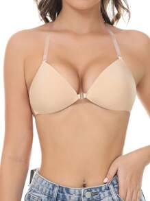 2入組/袋內衣配件乳貼 - 杏色 - 查看 7