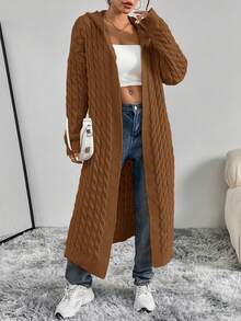 SHEIN Unity Fashionable Long Cardigan