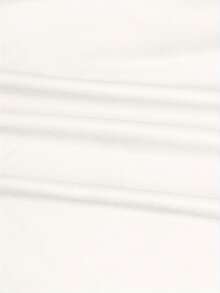 New Fashion Women's Stretchy Letter Print Casual Shorts, Summer - trắng - Xem 4