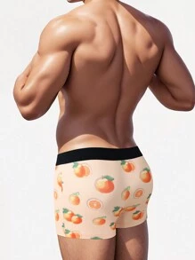 Men's Fruit Print Boxer Shorts