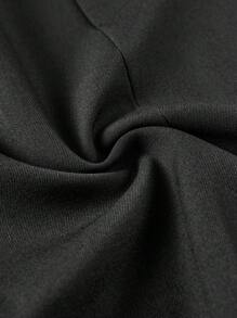 AKNOTIC Business Casual Jachetă de costum casual împletită pentru nuntă