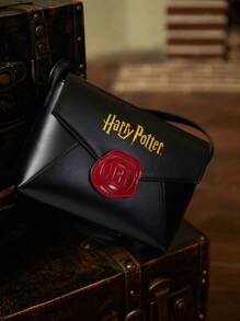 HARRY POTTER X SHEIN Black Envelope Shoulder Bag, Gifts
