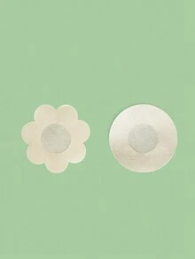 30對防磨圓形和花型保暖貼,運動專用 - 杏色 - 查看 2