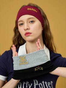 HARRY POTTER X SHEIN Bộ 3 băng đô co giãn đính hạt nhiều màu sắc, thích hợp để đeo hàng ngày hoặc làm quà tặng. - Nhiều màu - Xem 2