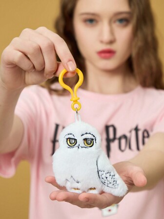 HARRY POTTER X SHEIN Desenhos Animados Coruja Pelúcia Pingente Saco Decoração Lindo Design