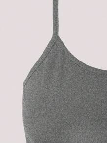 SHEIN LUNE Plus Size Women's Solid Color All-Match Comfortable Camisole Top - Multicolor - View 4